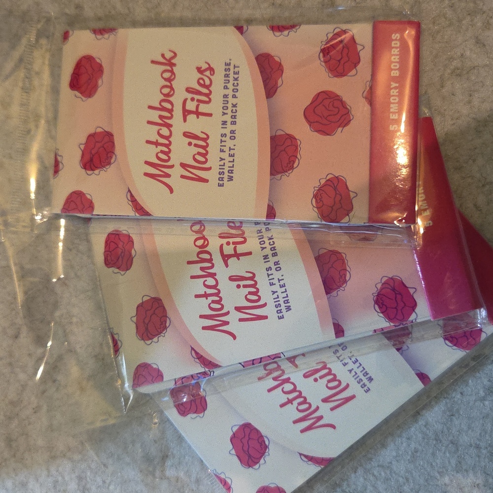Matchbook Nail Files -Pack of 5
